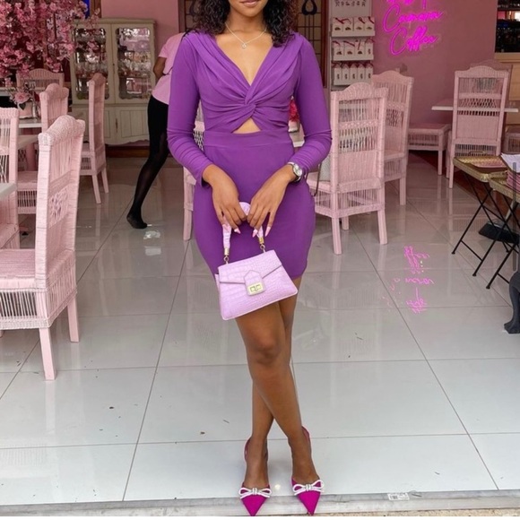 ZARA Fuchsia Pink Satin Embellished Crystal Bow Sling Back Heels - Picture 16 of 16